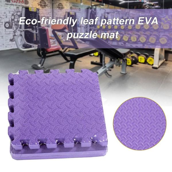 

accessories 8pcs/set exercise floor mat tiles home gym eva foam interlocking anti slip protective workout cushion fitness equipment portable