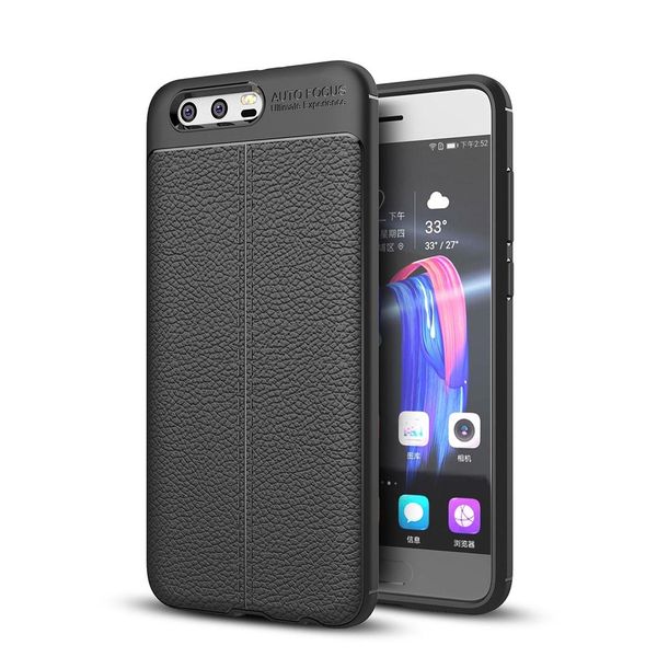 

for huawei honor 9 litchi texture tpu protective case