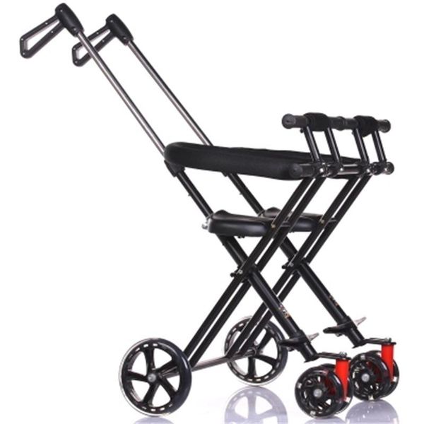 

1-5y kids transport cart double seat stroller child folding bikes for twins baby walking folding scooter portable wheelchair