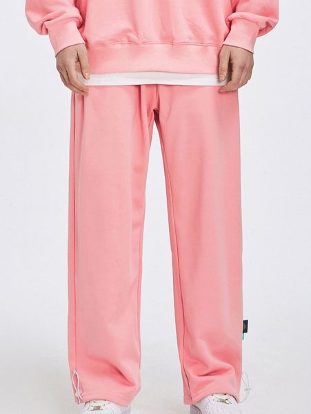 

men drawstring waist sweatpants b2xk#, Black