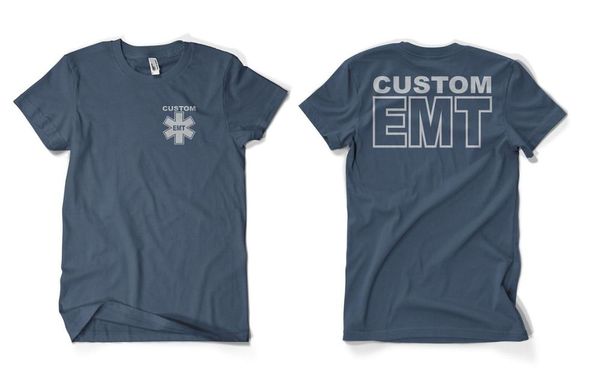 

sport emt custom duty t-shirt navy blue sports grey double side 2019 new fashion design men brand cotton printed t shirts cool tee