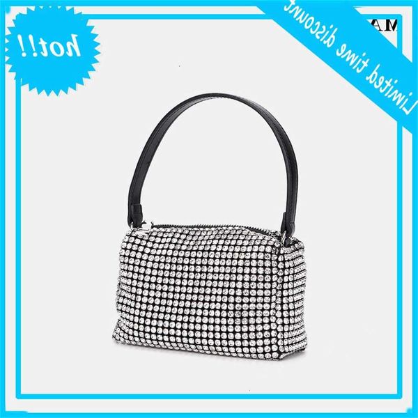 

leather single shoulder women's 2020 handbag small pure handmade king full diamond bag