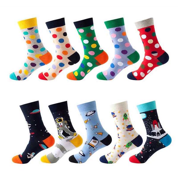

fourteen sports socks mens womens lovers fashion print cotton basketball tennis running skateboarding football 5 piece cheap, Black