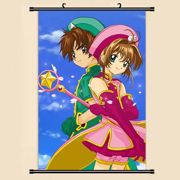 

anime manga card captor sakura wall scroll painting 40x60 picture wallpaper stickers poster 001