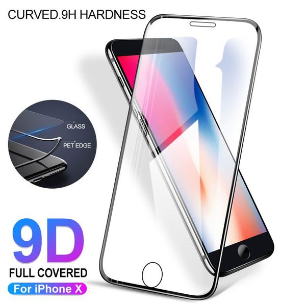 

9d защитные закаленное стекло на iphone для 7-6s plus screen protector для iphone x 8 7 6 6s plus glass jllnhl book2005