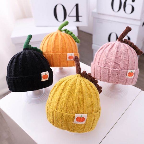 

children's thick warm hat embroidered bear autumn new baby hats cartoon beanie caps, Blue;gray