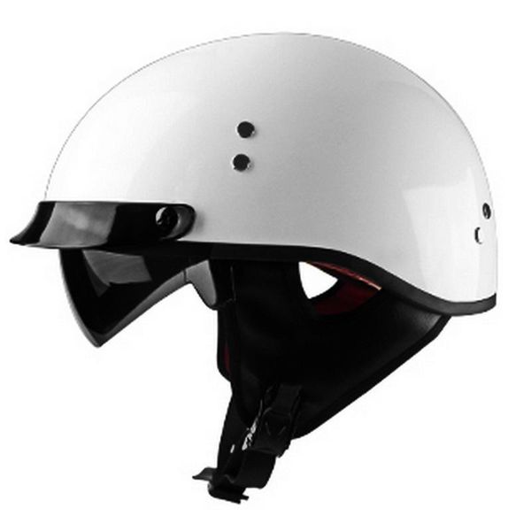 

retro vintage motorcycle helmet moto helmet open face scooter biker motorbike racing riding with dot certification