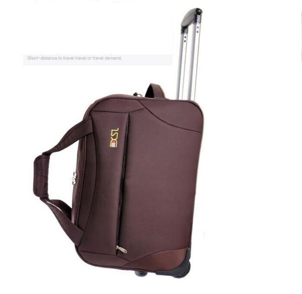 

travel rolling bags on wheels travel luggage bag men trolley bags wheeled bag women luggage rolling suitcase