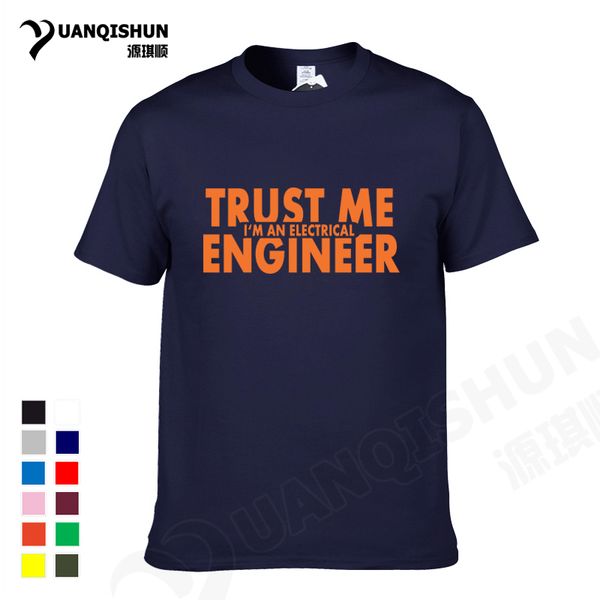 

yuanqishun summer casual funny trust me i'm an engineer mens short sleeve letters printed tees hooded sweatshirt hoodie men t shirt