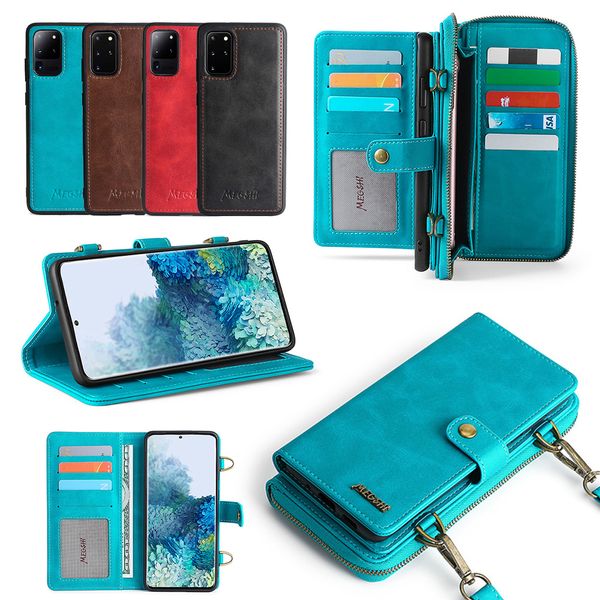 

wallet pu leather with strap phone case for samsung galaxy note20 ultra m31 s8 s9 s10 s20 s21 plus a21s a20e a40 a50 a51 a70 a71