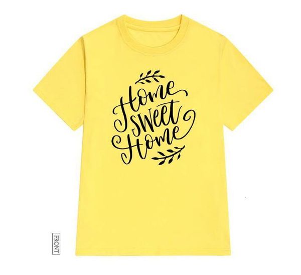 

home sweet home wood women tshirt cotton casual funny t shirt lady yong girl tee 5 colors drop ship s-581, White