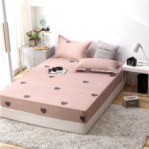 

pink love girl boy breathable bed cover child mattress protector summer sleeping mat 2cdt-63002
