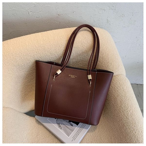 

koulz autumn big 2020 women new fashion versatile tote hand shoulder bag ins capacity large simple portable shoulder bag tfkwa