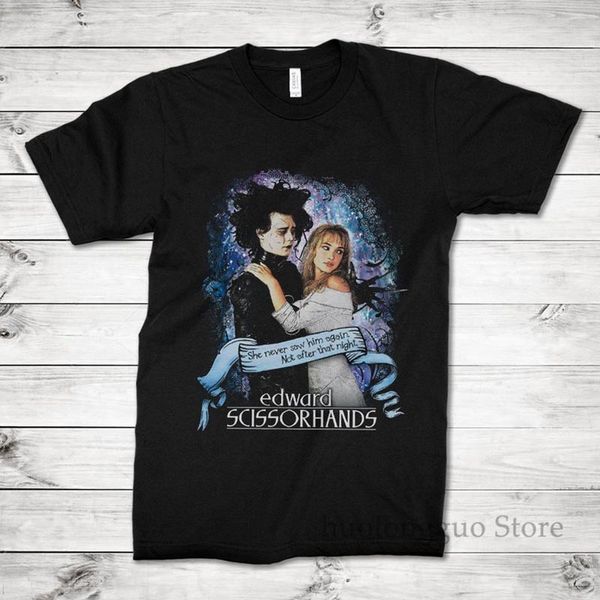 

edward scissorhands original art t shirt tim burton movie tee women's all sizes men t shirt women tee sport hooded sweatshirt hoodie