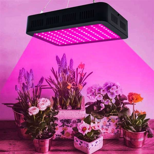 

discount 2000w 200*10w full spectrum 3030 lamp bead plant lamp single control grade material grow lights black