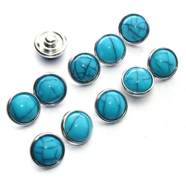 

colorful crack mixing 12mm snap button 10pcs lot jewelry resin snap button pression bijoux watches women charm bracelet h jllxac