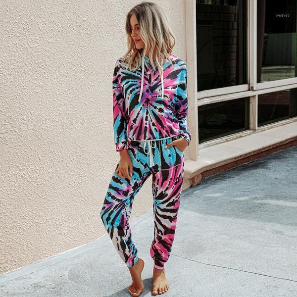 

elegant pajamas two piece set hooded casual loose long sleeve drawstring elastic waist tousers autumn winter outfits female1, Gray