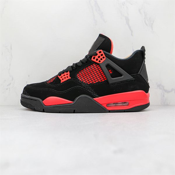 

high 4s 4 basketball shoes college blue white black cat lightning league flame red mandarin duck metal purple green sneakers women's sp