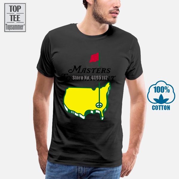 

sport masters tournament golf championship men's black t shirt size cool casual pride t shirt men fashion tshirt ing