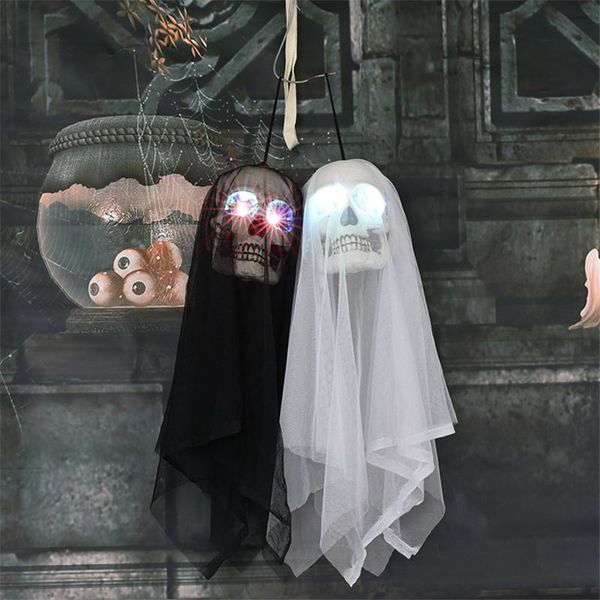 

skull halloween hanging ghost haunted house hanging grim reaper horror props home door bar club halloween decorations h5 qylgmk mywjqq
