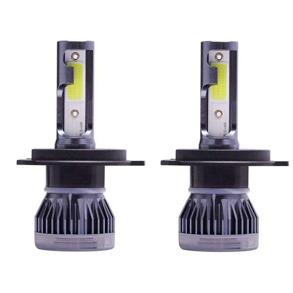 

led 12000lm/pair mini car headlight bulbs h1 h7 h8 h9 h11 headlamps kit 9005 hb3 9006 hb4 auto lamps 6000k