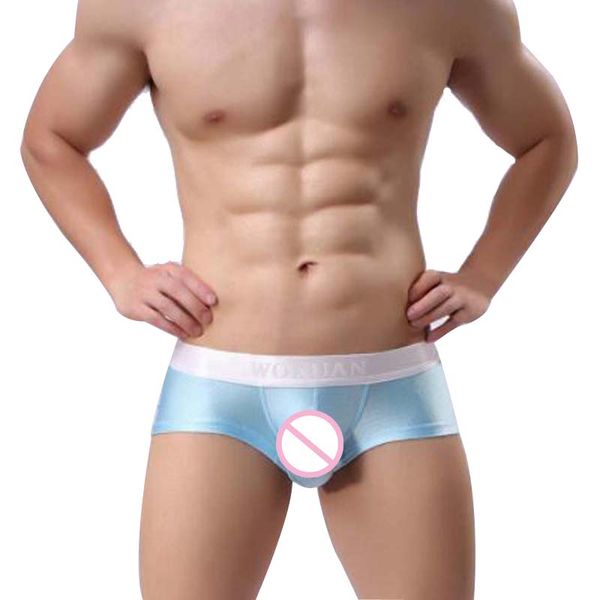

3pieces/lot underwear men boxer shorts high-end fashion mens underpants slip homme 3pcs/lot, Black;white