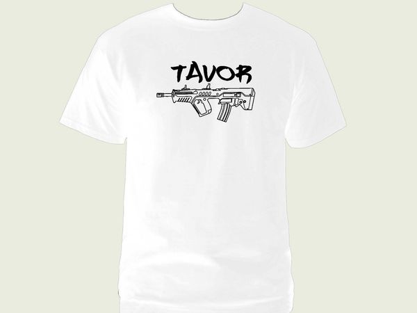

2020 tavor gun rifle 100% cotton graphic white new hoodie designers t shirts sweatshirt