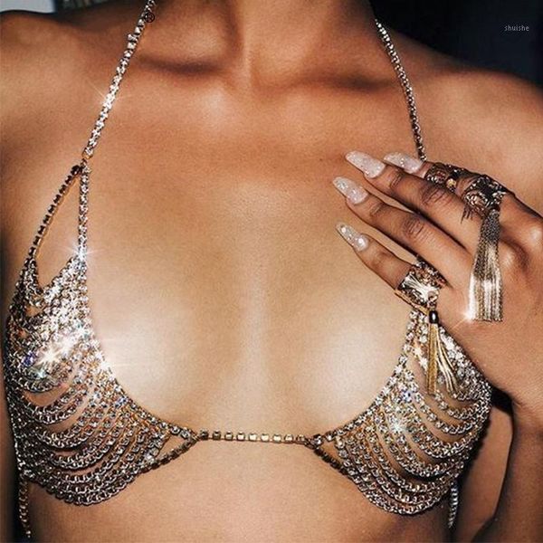 

2019 summer sequin night club bralette women's bra beach party cropped tank rhinestone bustier crop 1, Red;black