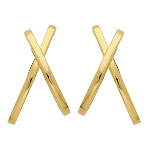 

young and liquid wind cold cross clip without pierced sense small ear clipping tide bone 08nw, Silver