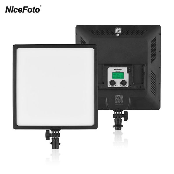 

nicefoto sl-500a ultra slim bi-color led video light pgraphy fill light 3200k-6500k cri 95+ mobile app control