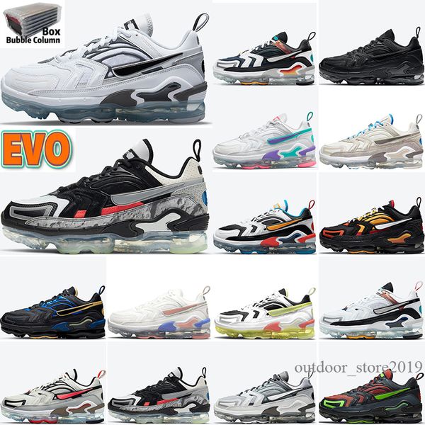 

evo fk shoes hyper grape triple black blue yellow evolution of icons infrared wolf grey women mens trainers sports sneakers wholesale 45