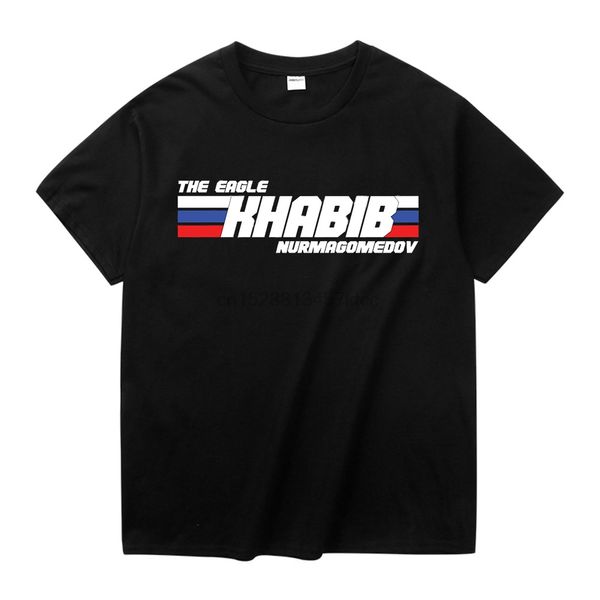 

khabib nurmagomedov icon tee shirt for male harajuku tee 100% cotton plus size camiseta sport hooded sweatshirt hoodie