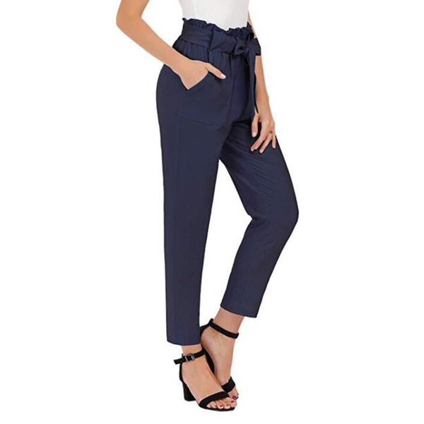 

new women's fashion casual pants in 2019, Black