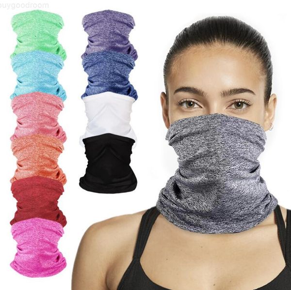

cycling masks magic scarf bandanas multifunctional breathable headband turban outdoor sports anti-haze ice silk magic head scarf yl147