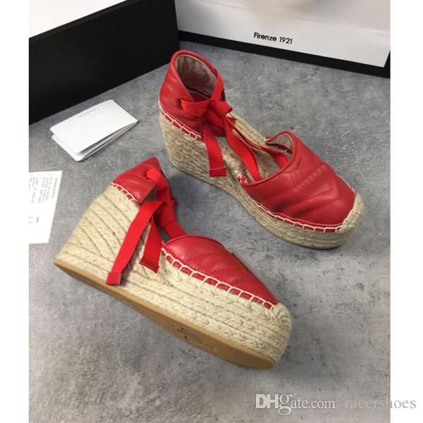 

fashion womens fisherman shoes baotou sandals platform light weight women's shoe twine weave cross tie laces fisherman shoes high quali, Black