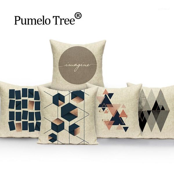 

cushion/decorative pillow diamond case geometric car seat cover 2021 cushion simple nordic decorative covers custom throw pillow1