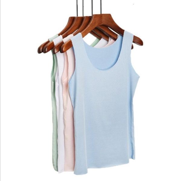 

womens v neck sleeveless bodybuilding tanks slim tee female v tank vest girls undergarment clothing 7 color, White