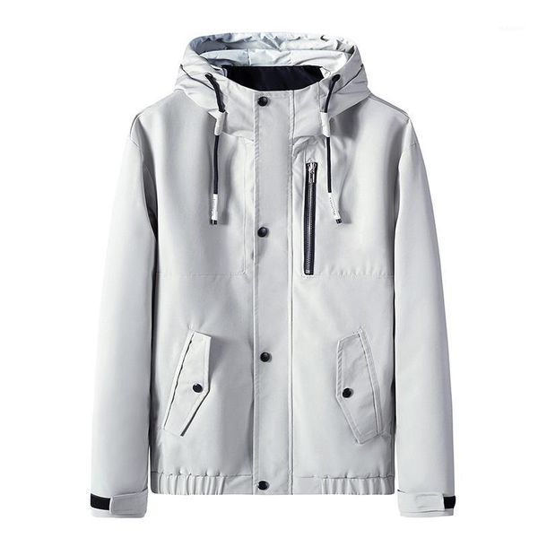 

solid color jackets men spring autumn outerwear mens windbreaker jackets long sleeve zipper men's coat casaco masculino1, Black;brown