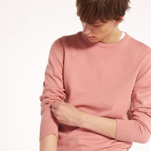 

o-neck cashmere sweater knit men pullover autumn winter casual sweater plus size loose yp11141, White;black