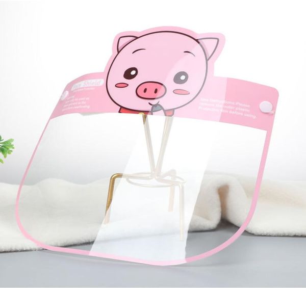 

5pcs kids full face shield protective mask splash saliva dust proof transparent cute safety full face mask bbyvuz bwkf