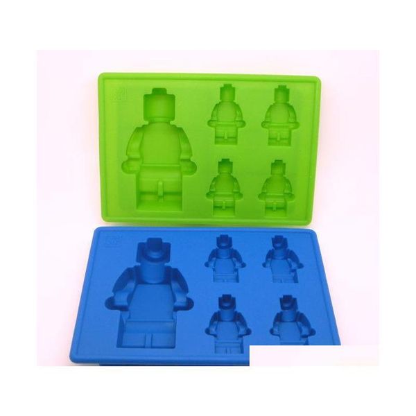 

diy man robot cocktails sile mold ice cube tray chocolate fondant mould diy bar party drin jllahz allguy