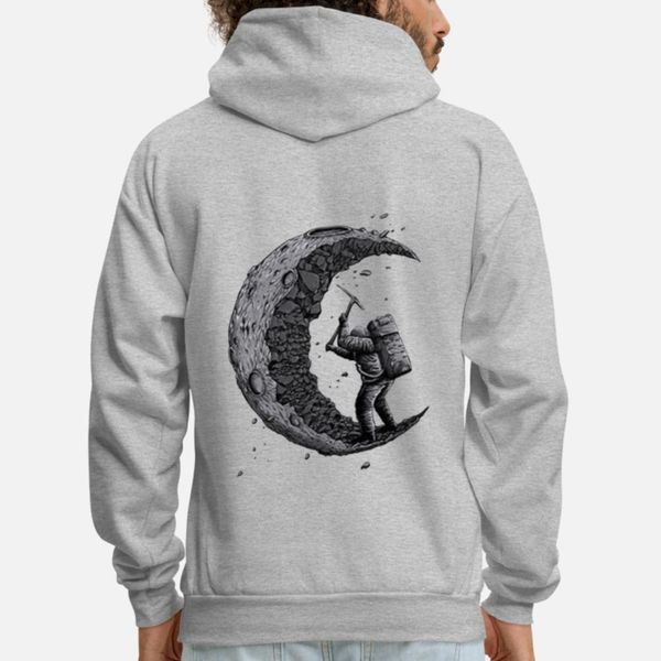 

digging the moon funny t shirt crewneck anime latest tracksuit hoodie sweatshirt