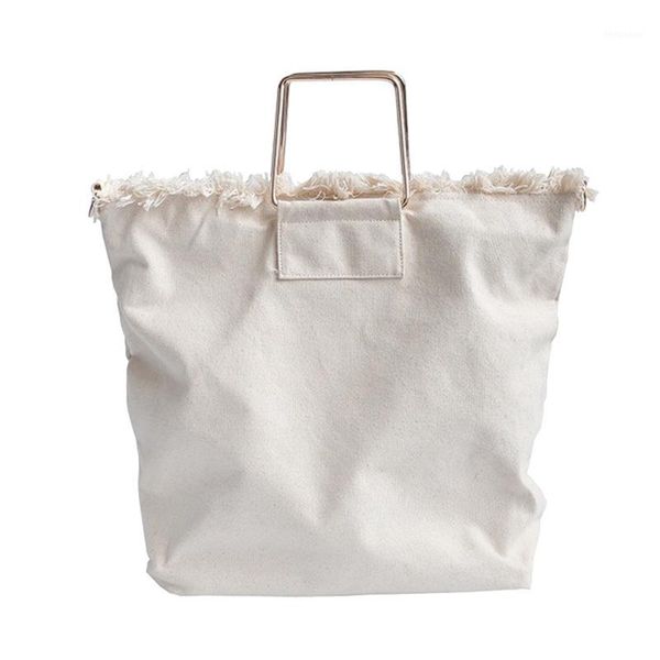 

shopping bags canvas bag ladies reusable tote cotton large capacity casual college1