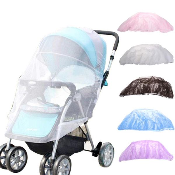 

baby stroller pushchair mosquito insect shield net safe infants protection mesh stroller accessories mosquito net 150cm