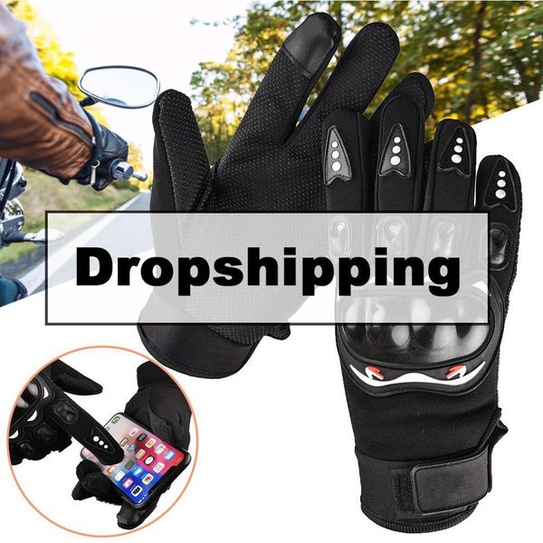 

winter keep warm motorcycle men waterproof moto touch screen racing motorbike riding gloves, Blue;gray
