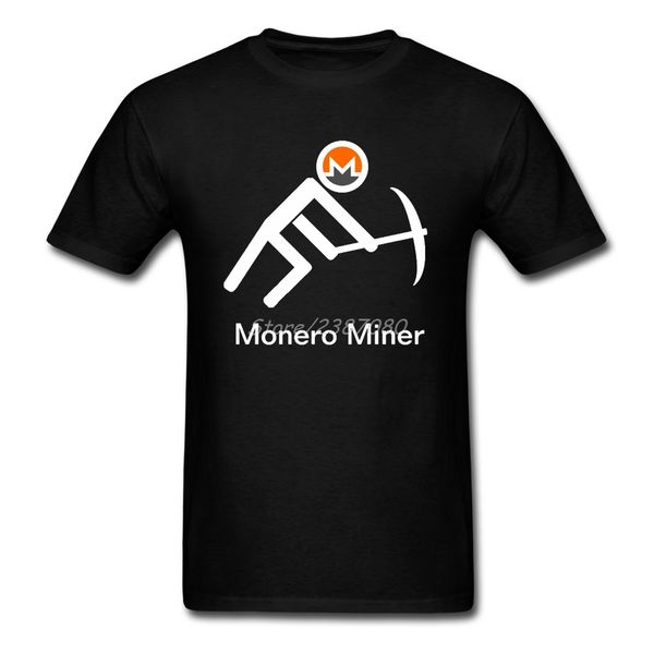 

monero miner t shirt short sleeve custom tshirt men pp cosplay crewneck big size 3d t shirts sport hooded sweatshirt hoodie