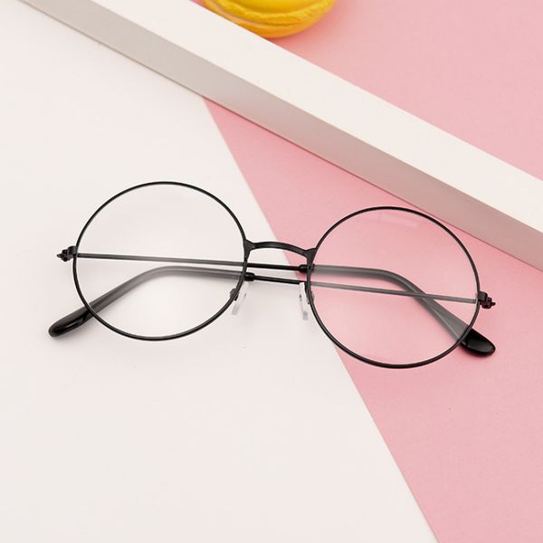 

metal retro circle 2020 frame round new women eyeglasses original clear lens men reading glasses styles hot