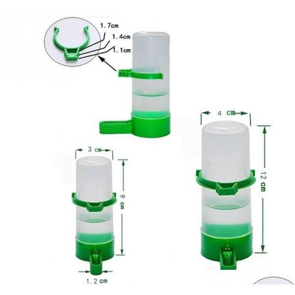 

bird feeder farming equipment 60ml 140ml bird pet drinker feeder waterer clip for aviary budgie c qylfha packing2010