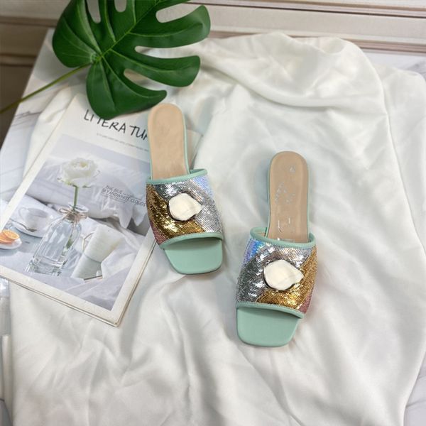 

new womens slippers summer sandals beach multicolors a variety of styles classic all-match shoes, Black