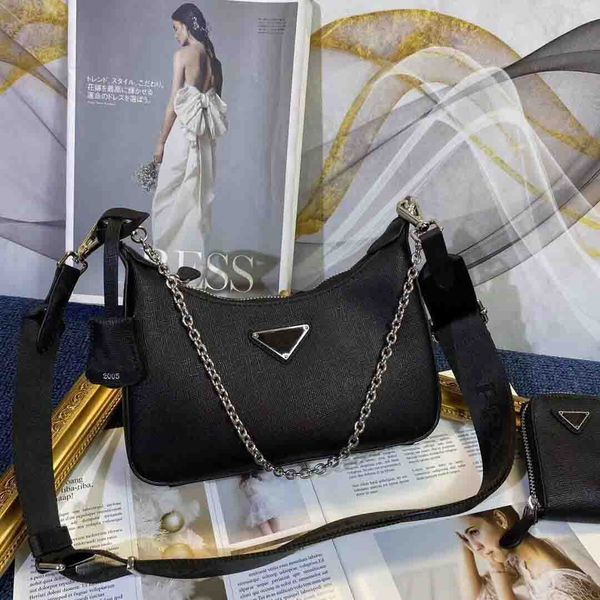 

new women's re-edition 2020 tote nylon leather shoulder bag luxury designer women's shoulder bag crossbody bags handbag 0005